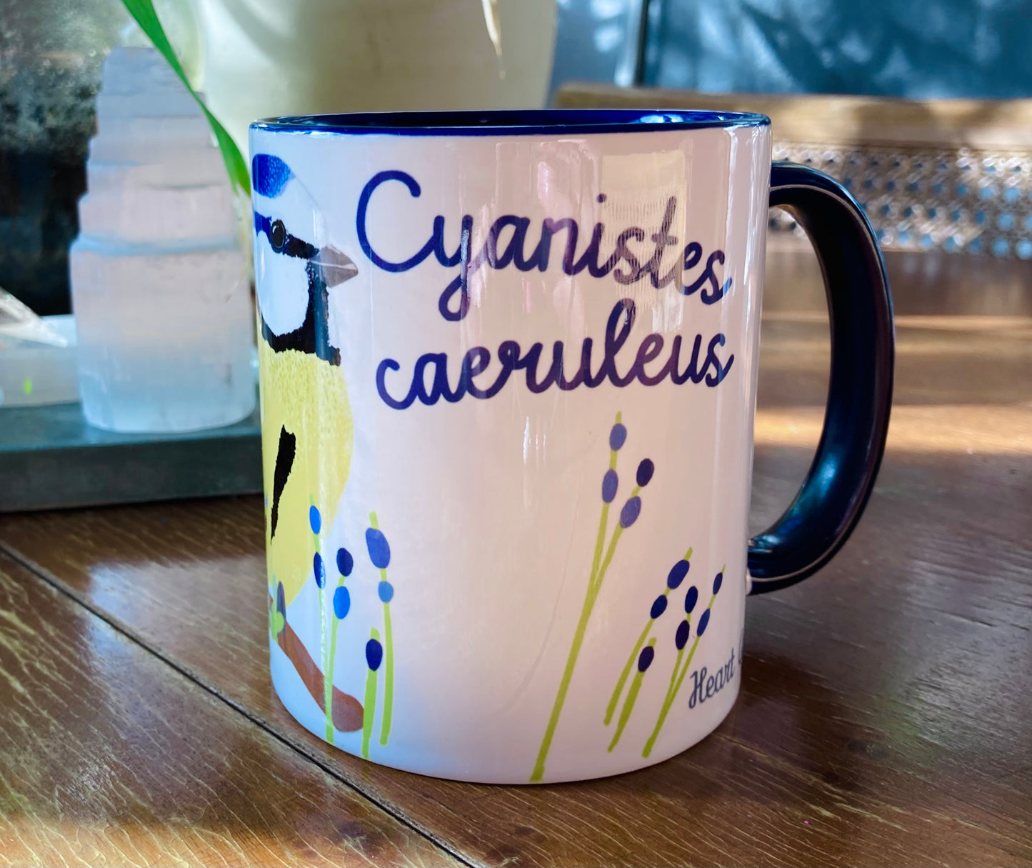 Taza de desayuno marino, modelo Herrerillo.