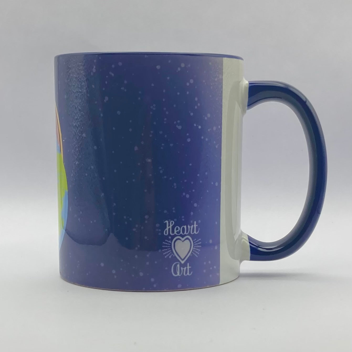 Taza de desayuno modelo Mundo Paz.