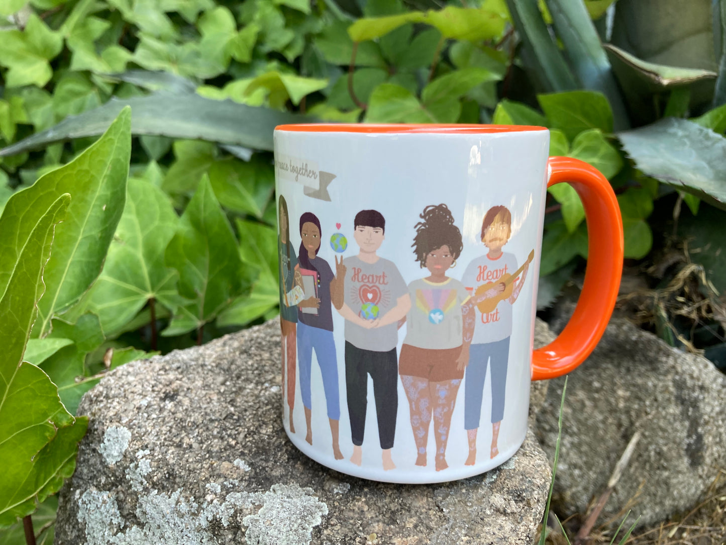 Taza de desayuno modelo Diversidad.