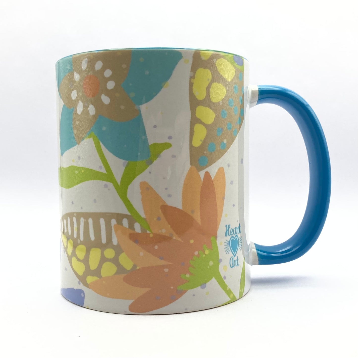 Taza de desayuno modelo Flores.