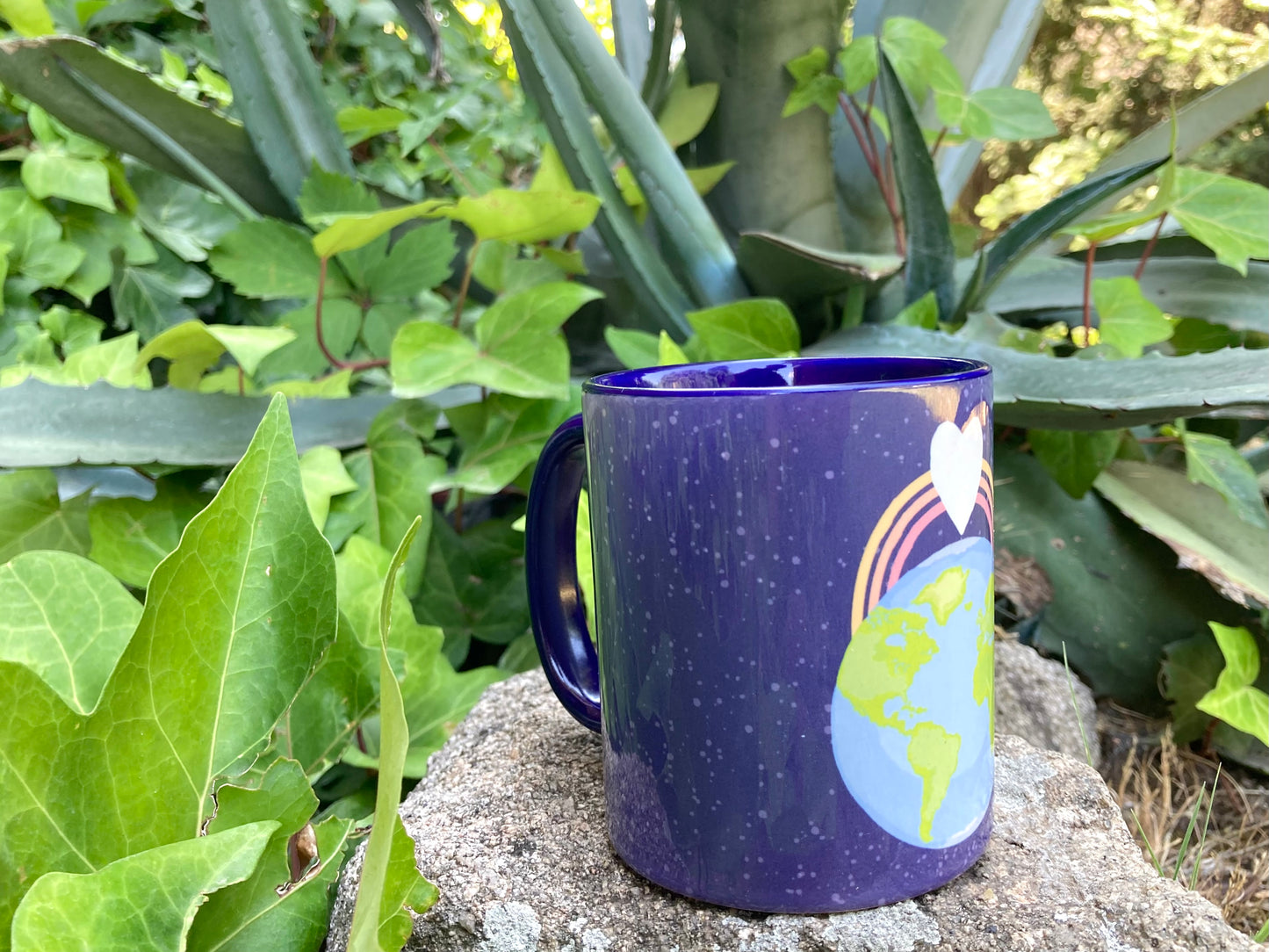 Taza de desayuno modelo Mundo Paz.