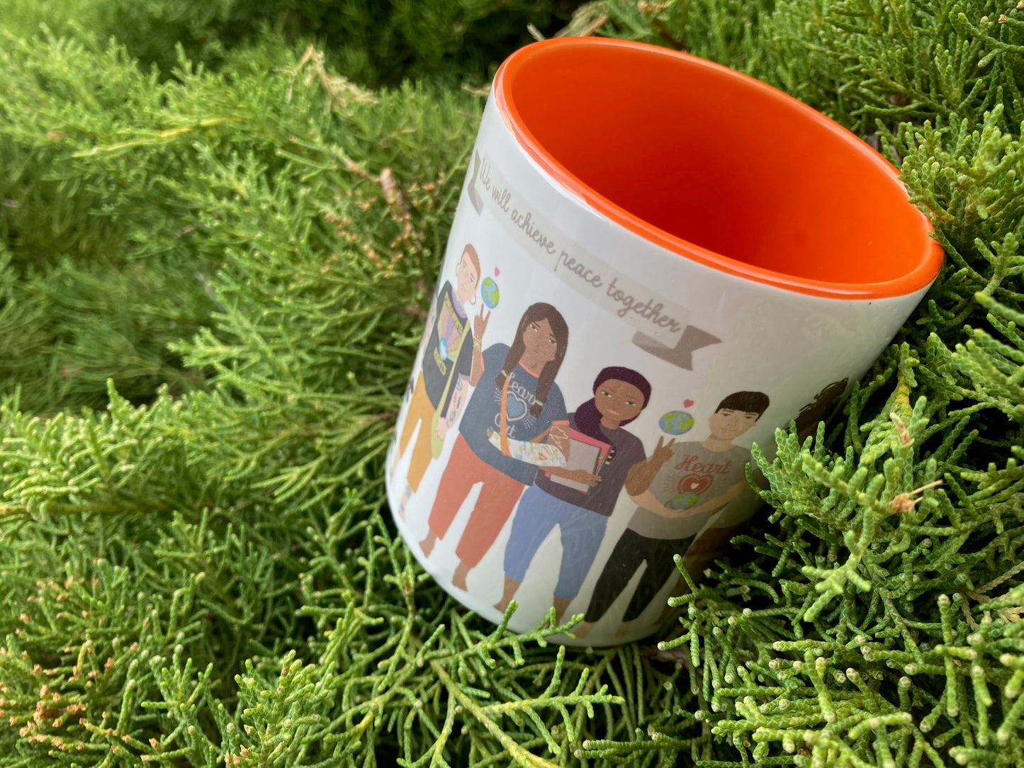 Taza de desayuno modelo Diversidad.