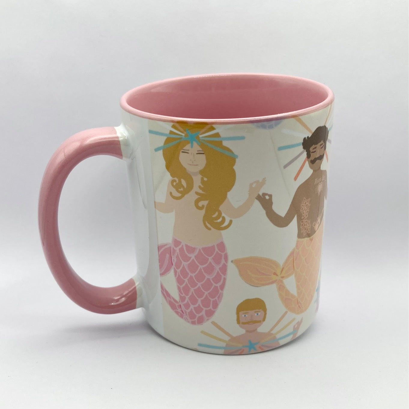Taza de desayuno modelo Sirenes.