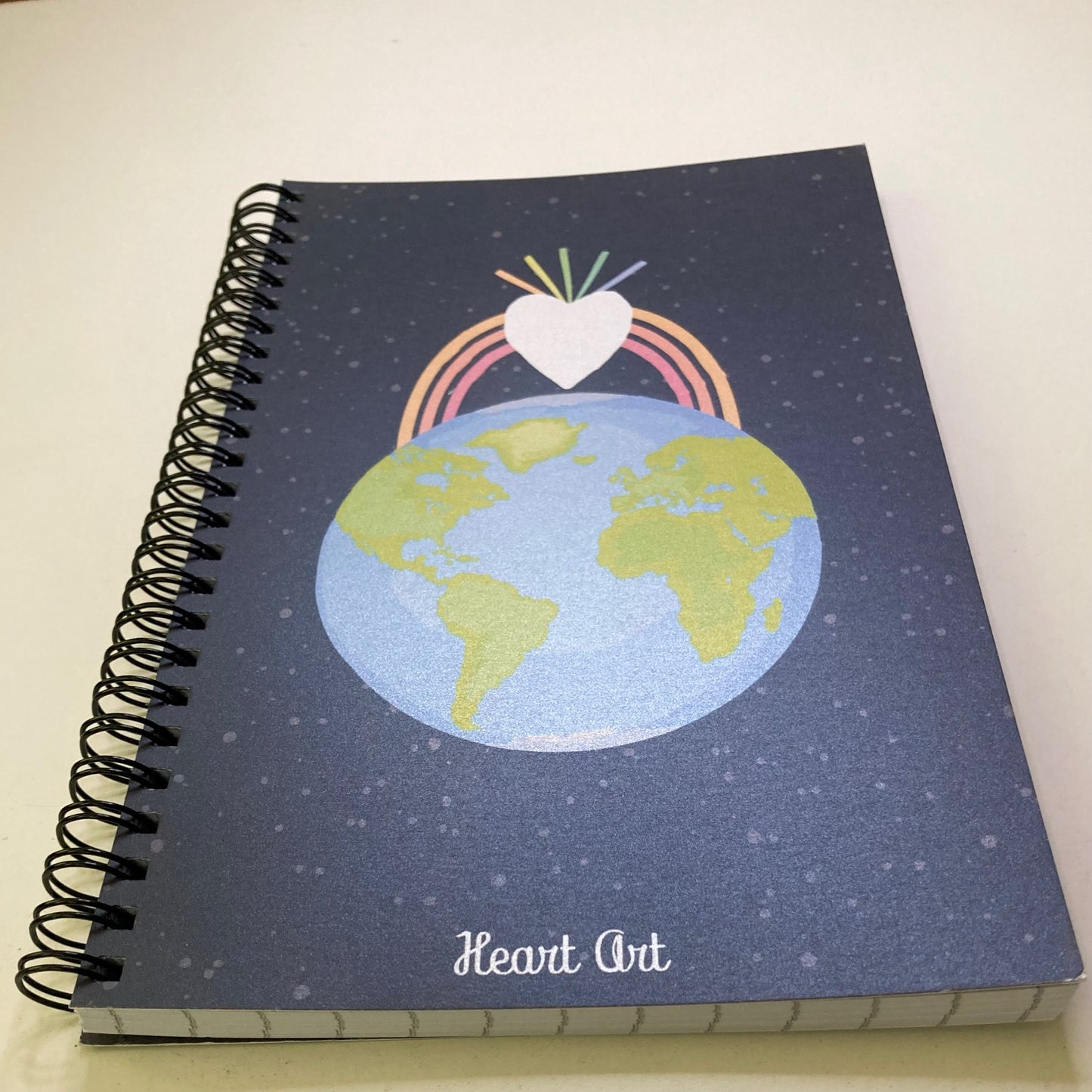 Cuaderno de espiral, modelo Mundo