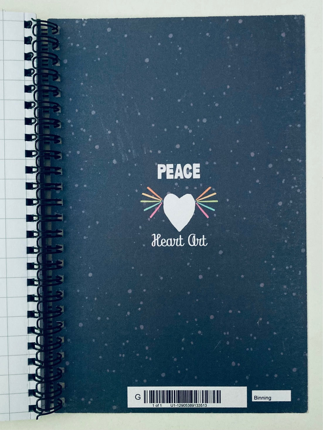 Cuaderno de espiral, modelo Mundo