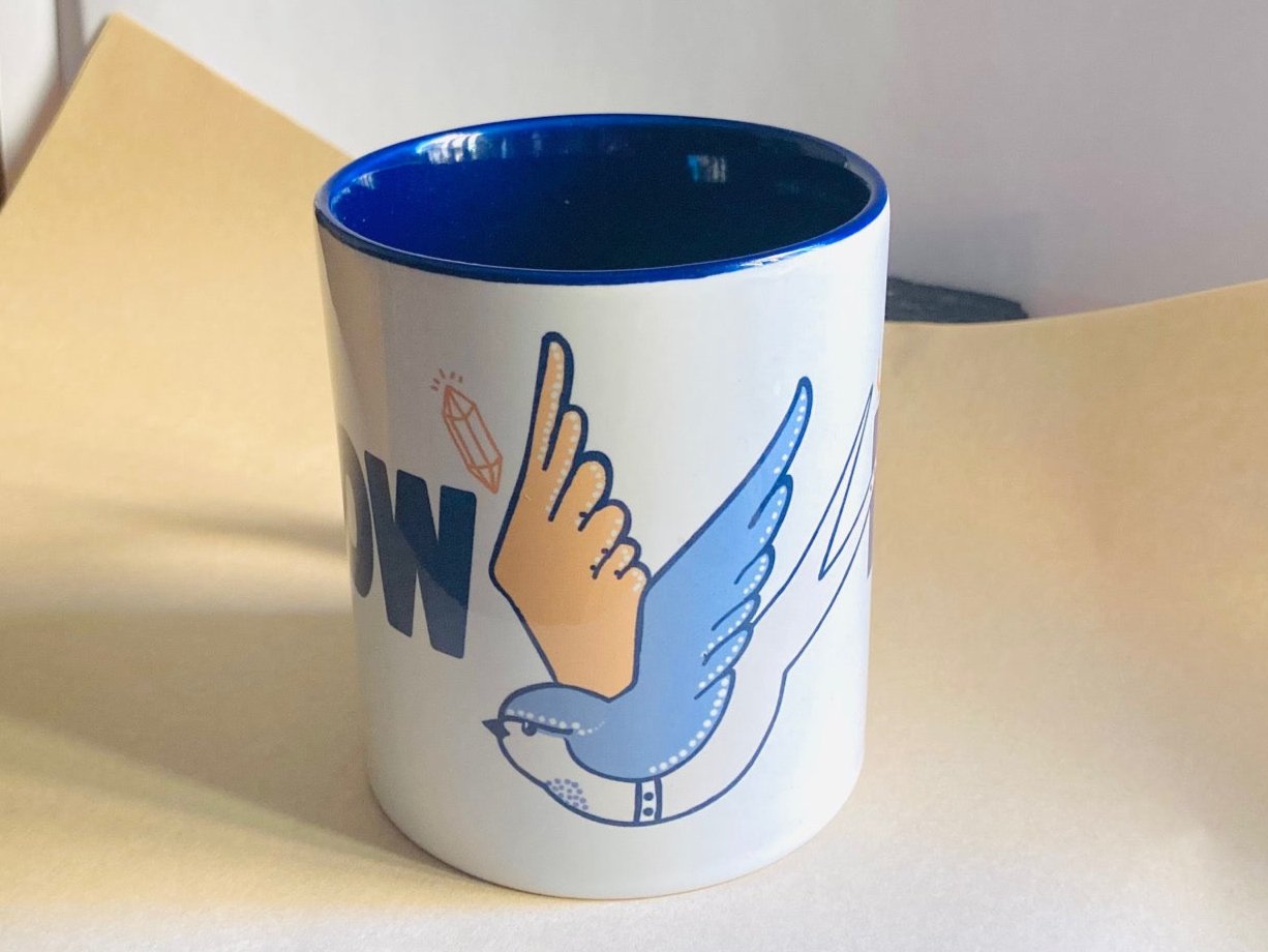Taza de desayuno modelo Grow free.
