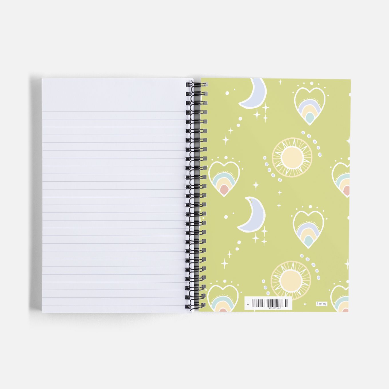 Cuaderno de espiral, modelo Conecta.