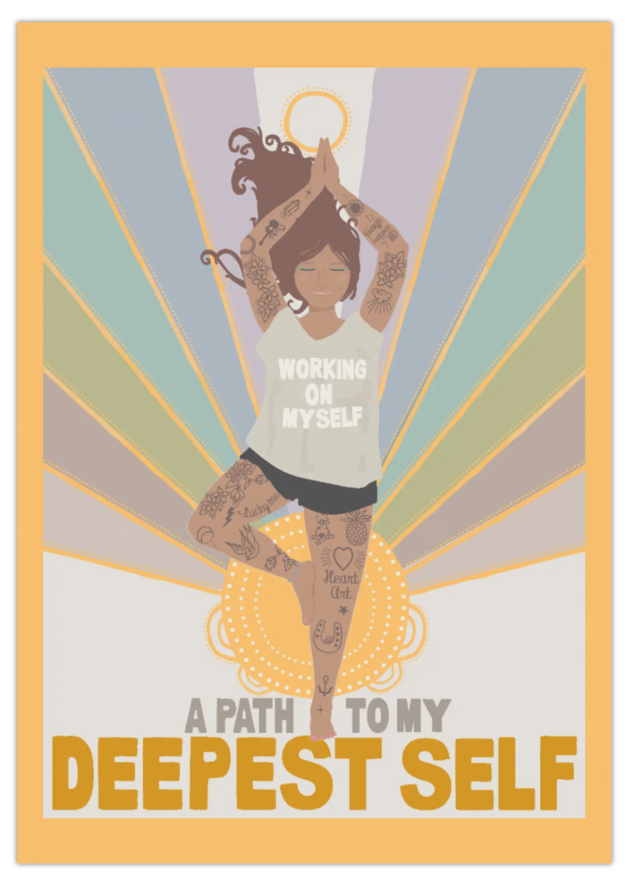 Póster Deepest self.