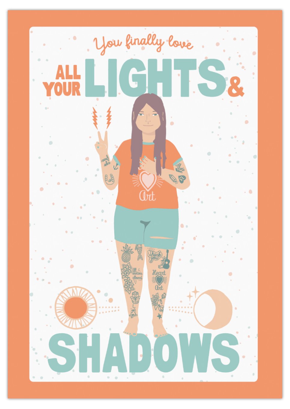 Póster Lights & shadows.