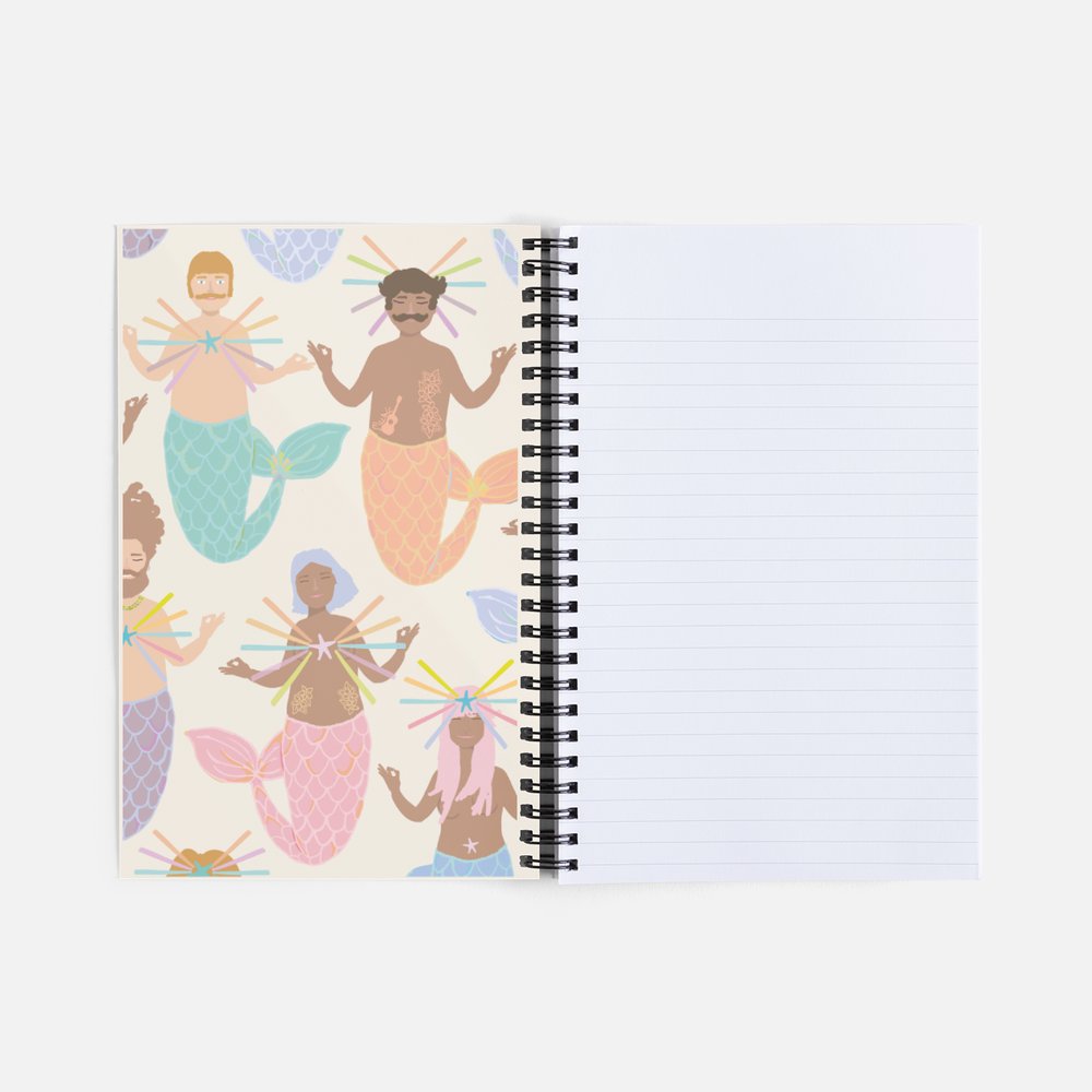 Cuaderno de espiral, modelo Sirena.