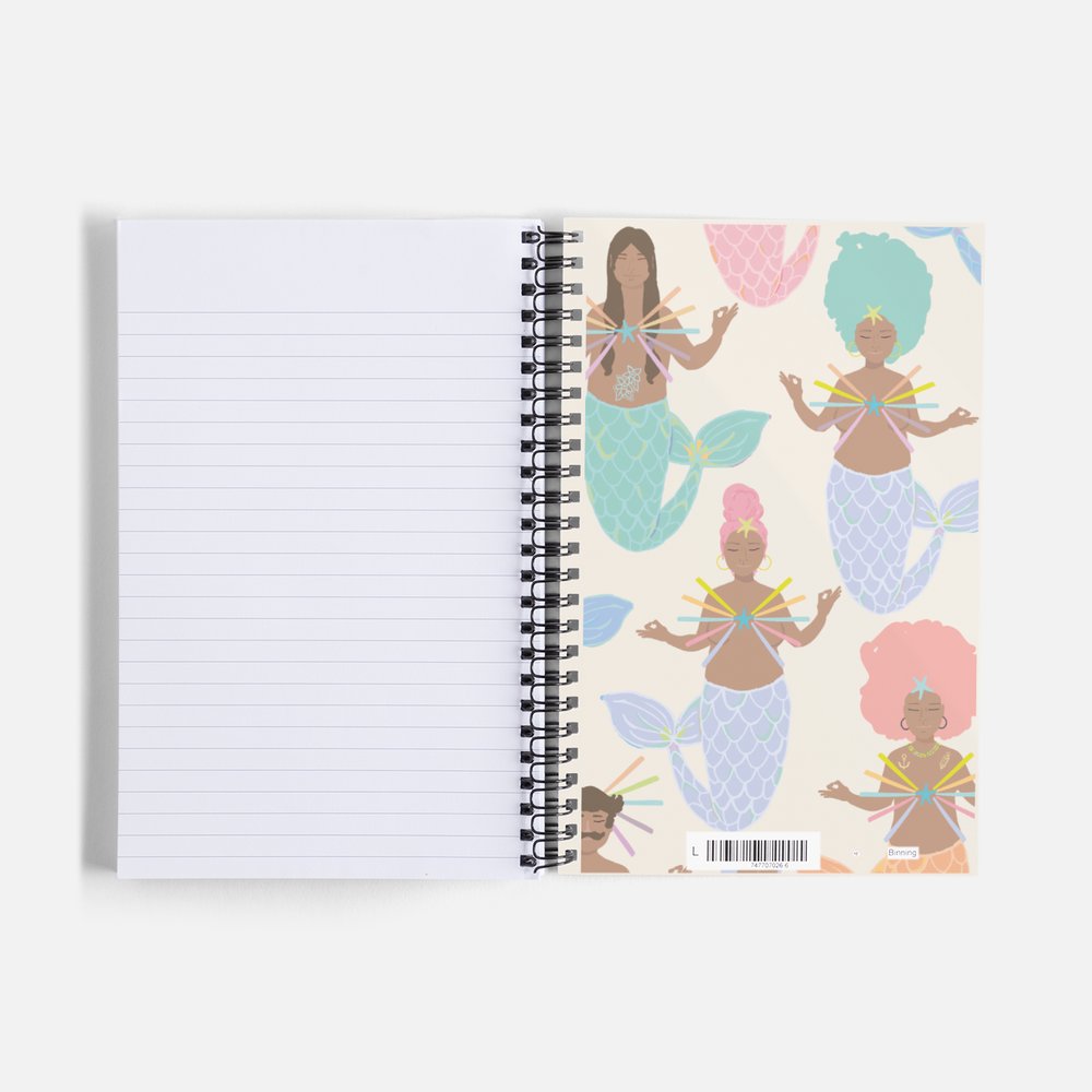 Cuaderno de espiral, modelo Sirena.