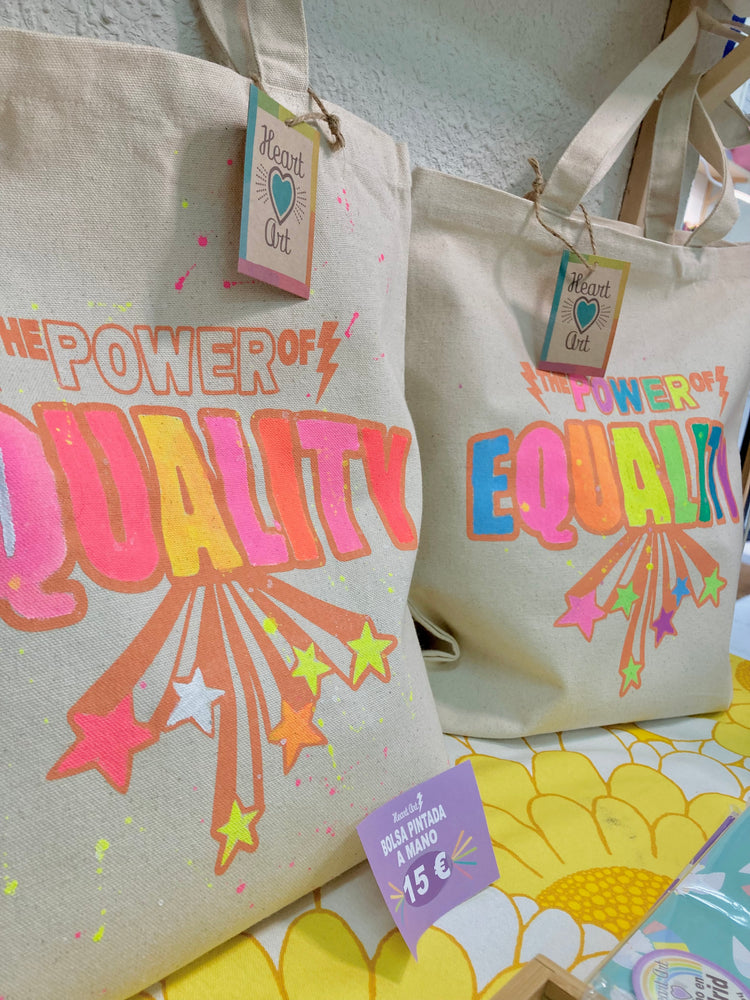 BOLSAS PINTADAS A MANO. PIEZAS ÚNICAS.