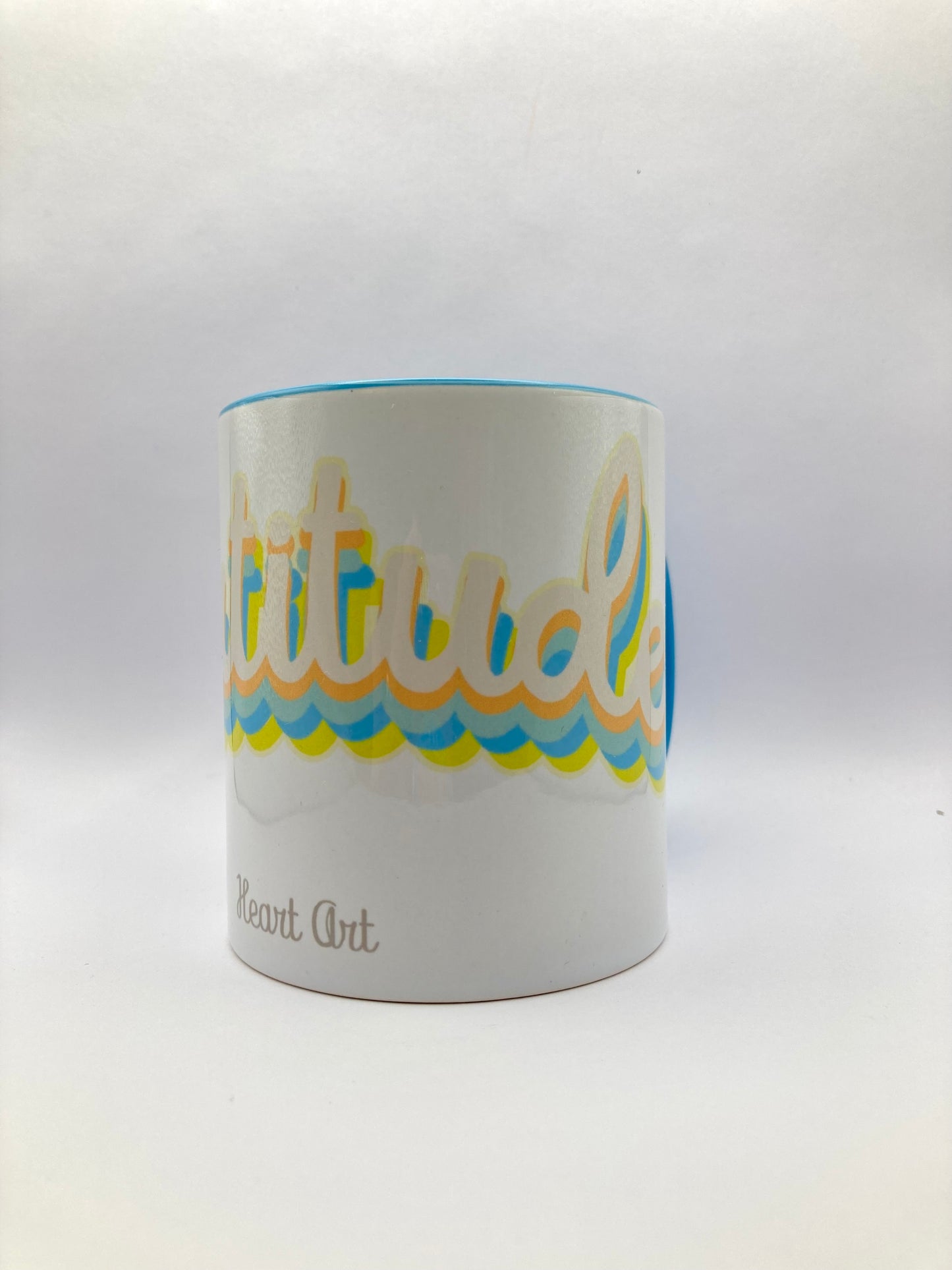 Taza de desayuno modelo Gratitude.