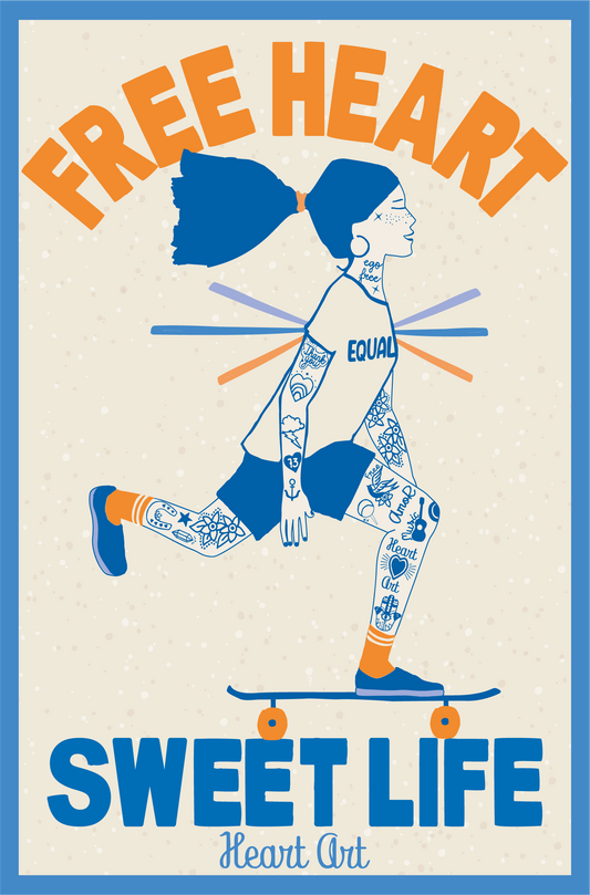 Minipóster Skater