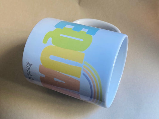 Taza de desayuno modelo Equality.