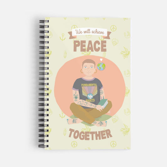 Cuaderno de espiral, modelo Paz